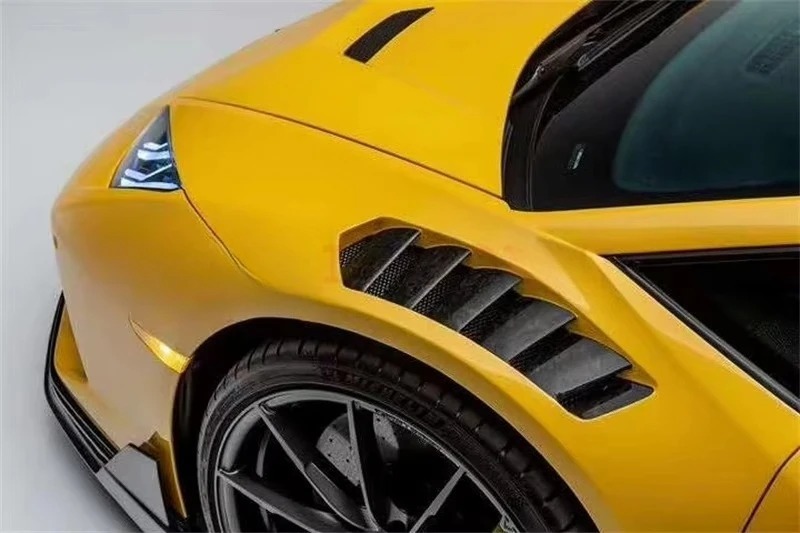 Carbon Fiber Side Fender for Lambo Huracan LP610 LP580 2014-2018 Vorsteiner Style Fenders Front Fender Half Carbo Refit